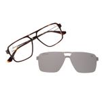 Armação Para Óculos de Grau Masculino Western Multi Executivo Polarizado Preto LV.MU.0840-0102.8