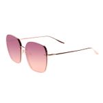Óculos de Sol Feminino Western Banhado A Ouro Quadrado Rosé OC.MT.3532-1495