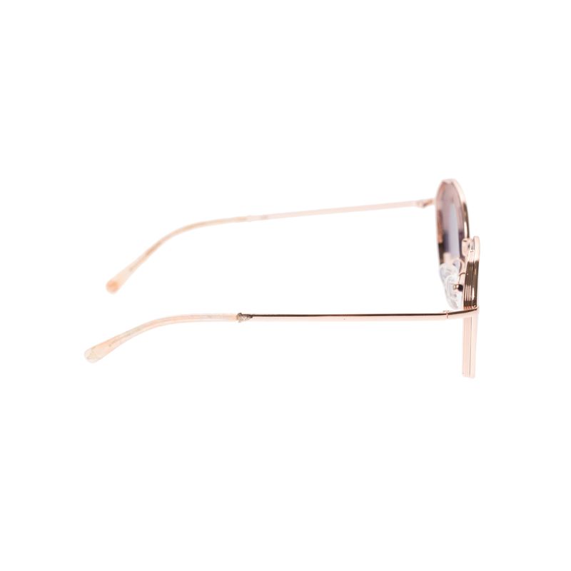 Óculos de Sol Feminino Western Banhado A Ouro Redondo Rosé OC.MT.3542-9595.8