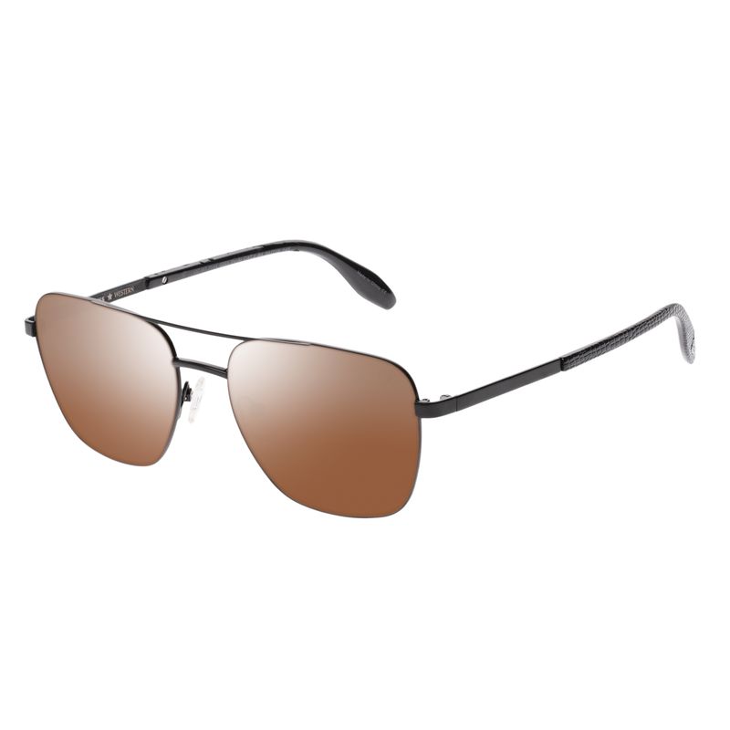 Óculos de Sol Masculino Western Executivo Texturizado Marrom OC.MT.3544-0201