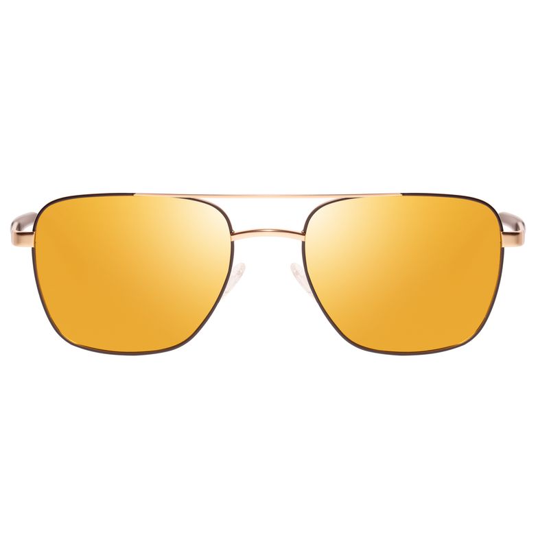 Óculos de Sol Masculino Western Executivo Texturizado Dourado OC.MT.3544-2121.1