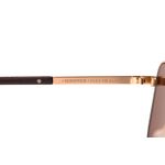 Óculos de Sol Masculino Western Executivo Texturizado Dourado OC.MT.3544-2121.7