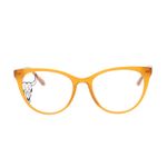 Armação Para Óculos de Grau Feminino Western Gatinho Wild Soul Laranja LV.AC.0868-1111.7