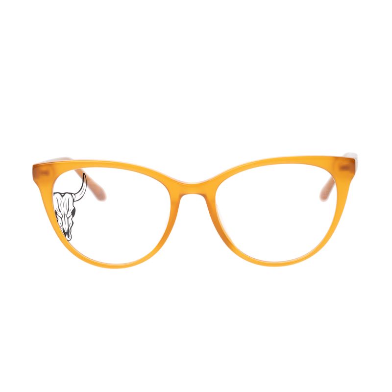 Armação Para Óculos de Grau Feminino Western Gatinho Wild Soul Laranja LV.AC.0868-1111.7