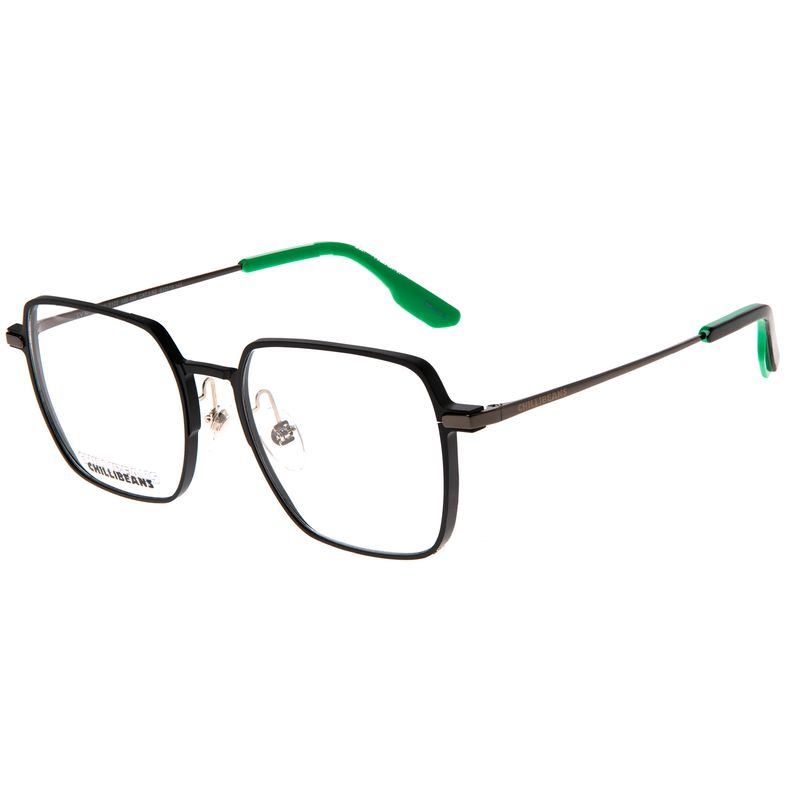Armação Para Óculos de Grau Masculino Premium Quadrado Ônix LV.MT.0606-0122