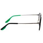 Armação Para Óculos de Grau Masculino Premium Quadrado Ônix LV.MT.0606-0122.2