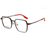 Armação Para Óculos de Grau Masculino Premium Quadrado Marrom Escuro LV.MT.0606-0247