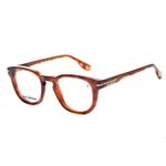 Armação Para Óculos de Grau Unissex Premium Narrow Marrom LV.AC.0806-0202-0056