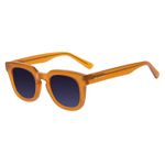 Óculos de Sol Feminino Premium Trend Quadrado Caramelo OC.CL.3821-8302