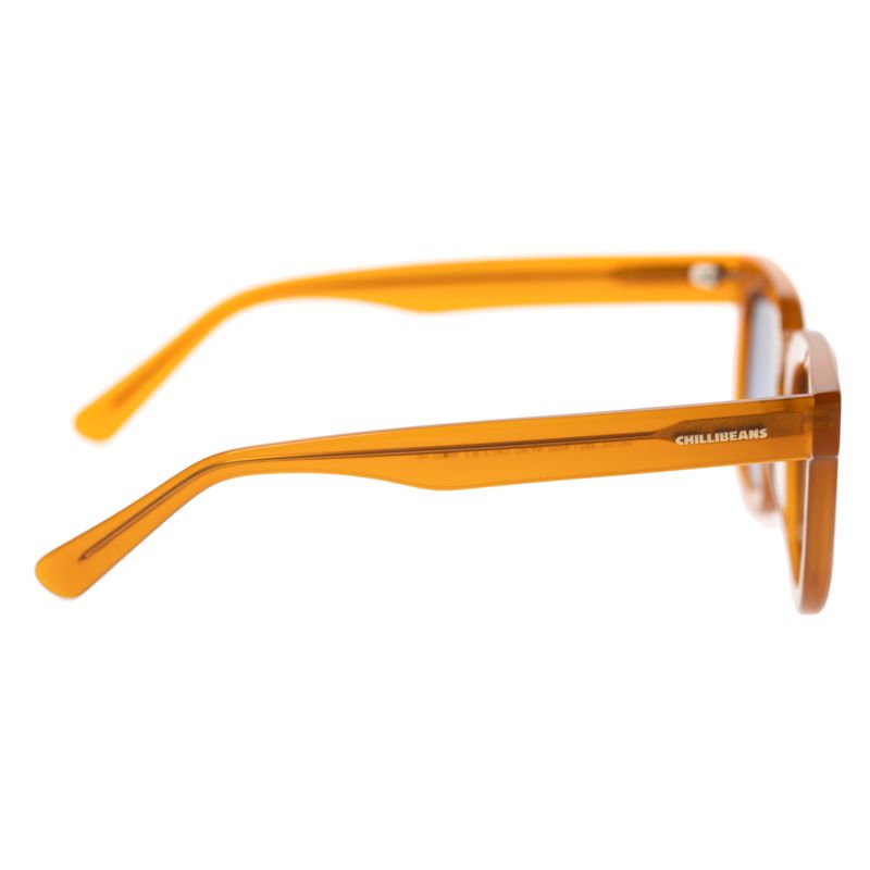 Óculos de Sol Feminino Premium Trend Quadrado Caramelo OC.CL.3821-8302.2