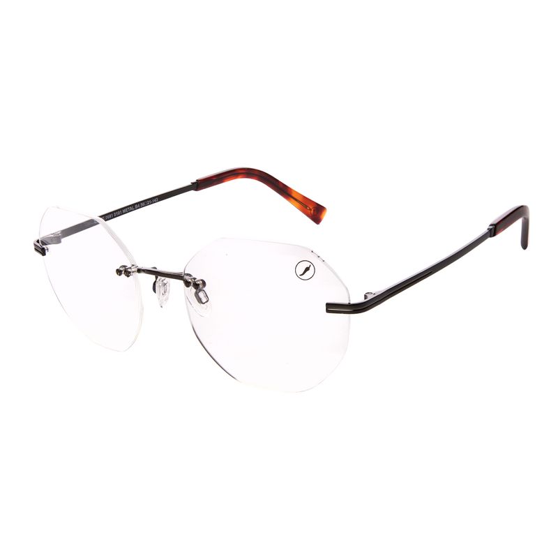 Óculos de Grau Feminino Ótica Chilli Beans 3 Peças Preto LV.MT.0681-0101.2