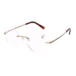 Óculos de Grau Feminino Ótica Chilli Beans 3 Peças Dourado LV.MT.0681-2121.2