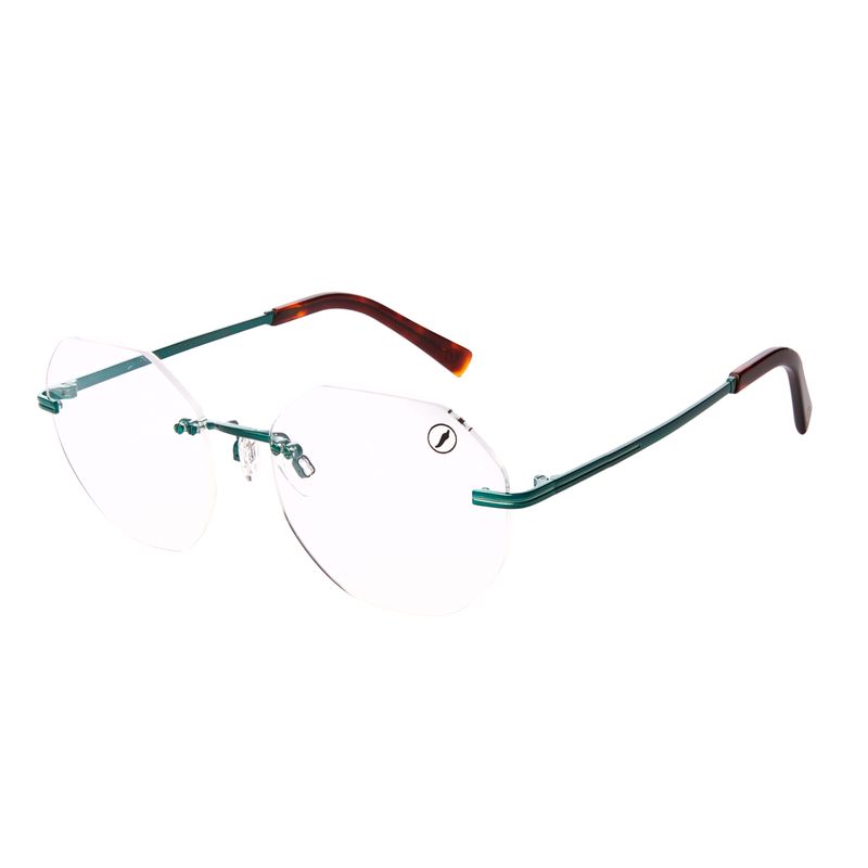 Óculos de Grau Feminino Ótica Chilli Beans 3 Peças Verde LV.MT.0681-1515.3