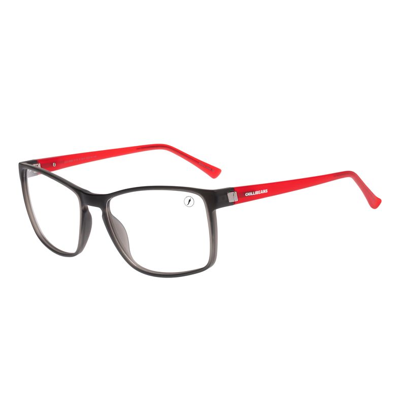 Armação Para Óculos de Grau Masculino Chilli Beans Classic Vermelho LV.IJ.0266-0116-0824-1-