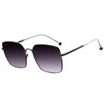 Óculos de Sol Feminino Good Vibes Redondo Poesia Ônix OC.CL.3820-2022