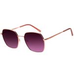Óculos de Sol Feminino Ótica Chilli Beans Quadrado Metal Roxo OC.MT.3488-1495