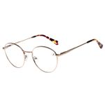 Armação Para Óculos de Grau Unissex Chilli Beans MT Slim Dourado Fosco LV.MT.0599-2131