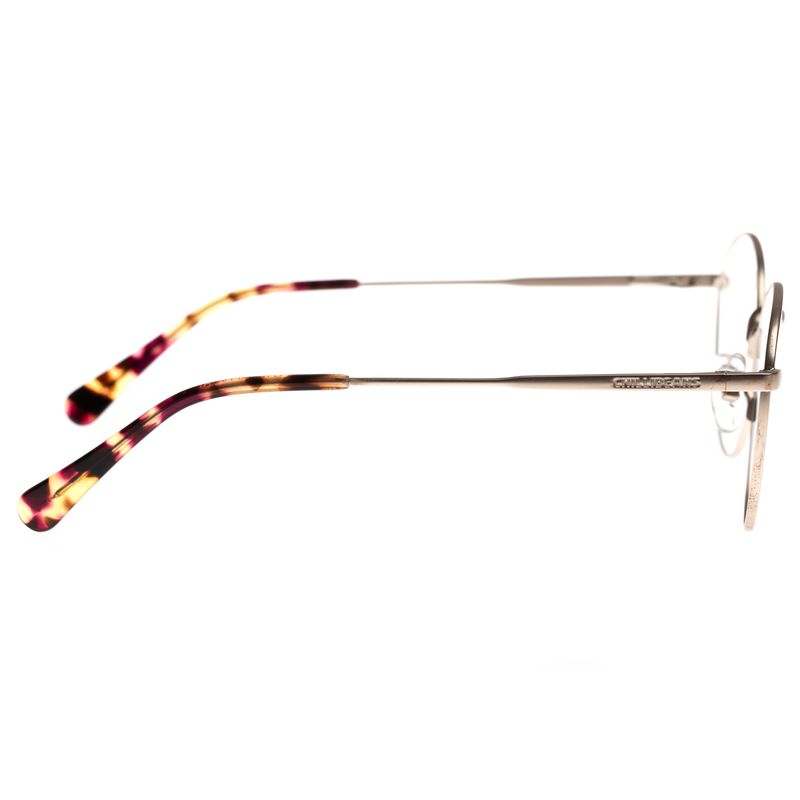 Armação Para Óculos de Grau Unissex Chilli Beans MT Slim Dourado Fosco LV.MT.0599-2131.2