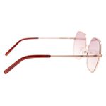Óculos de Sol Feminino Chilli Beans Metal Hexagonal Rosé OC.MT.3594-5795.11
