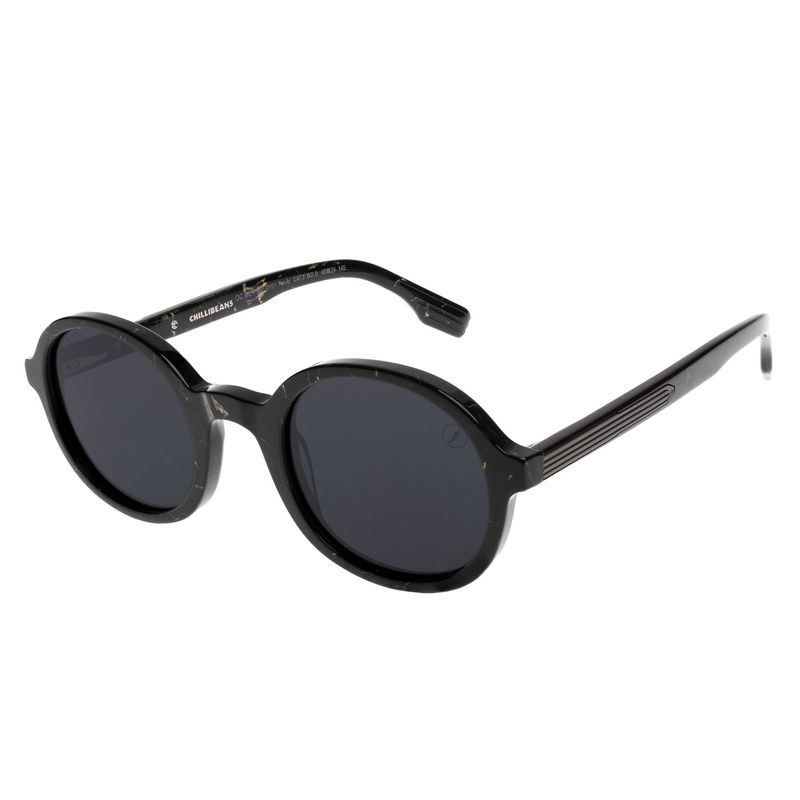 Óculos de Sol Feminino Hollywood Vintage Art Déco Polarizado Preto OC-CL-4102-0101