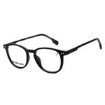 Armação Para Óculos de Grau Infantil Masculino Spider-Man Amigos Redondo Azul LV.KD.0016-0808
