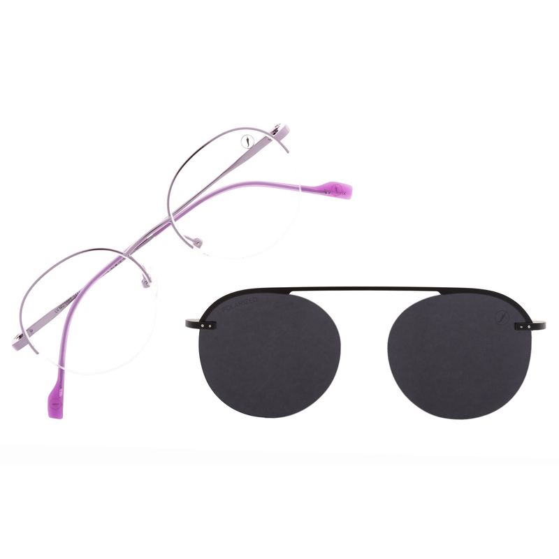 Armação Para Óculos de Grau Feminino Ótica Chilli Beans Multi MT Polarizado Roxo LV.MU.0867-1414