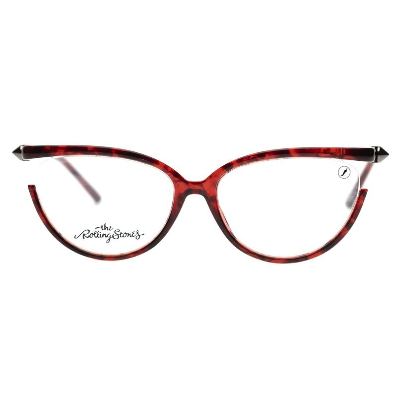 Armação Para Óculos de Grau Feminino Ótica Rolling Stones Gatinho Vermelho LV.AC.0937-1616.1