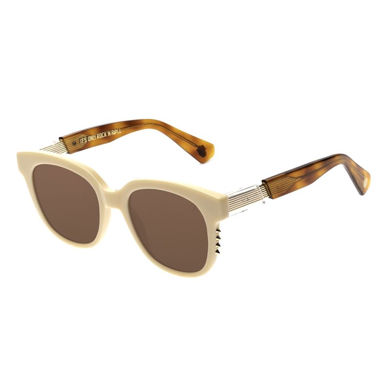 Óculos de Sol Feminino Ótica Rolling Stones Spikes Bege OC.CL.4135-0219