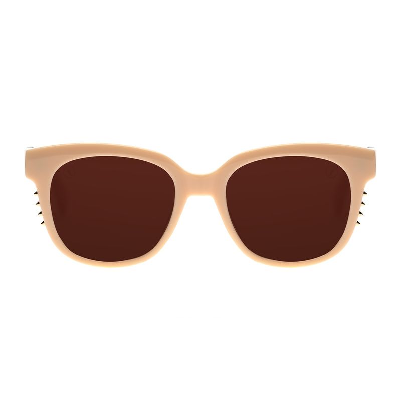 Óculos de Sol Feminino Ótica Rolling Stones Spikes Bege OC.CL.4135-0219.1