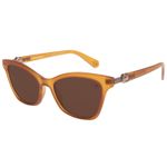 óculos de sol feminino hollywood vintage art déco marrom oc.cl.4096.0215