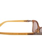 óculos de sol feminino hollywood vintage art déco marrom oc.cl.4096.0215