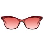 Óculos de Sol Feminino Hollywood Vintage Art Déco Vinho