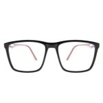 Armação Para Óculos de Grau Masculino Chilli Beans Essential Quadrado Preto Fosco LV.IJ.0302-0131.1