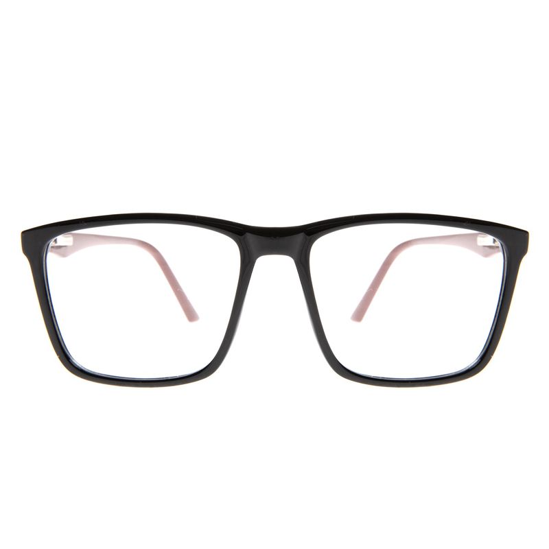 Armação Para Óculos de Grau Masculino Chilli Beans Essential Quadrado Preto Fosco LV.IJ.0302-0131.1