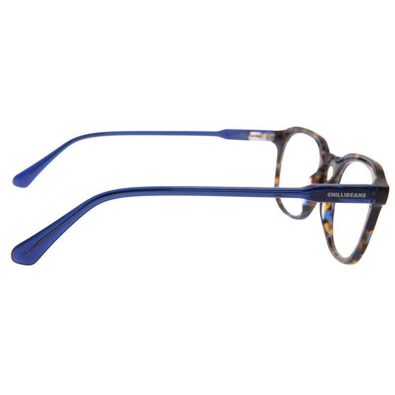 Armação Para Óculos de Grau Masculino Quadrado AC Tartaruga Azul LV.AC.0840-0608.3