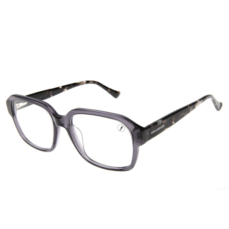 Armação Para Óculos de Grau Masculino Ótica Chilli Beans AC Narrow Cinza LV.AC.0841-0401