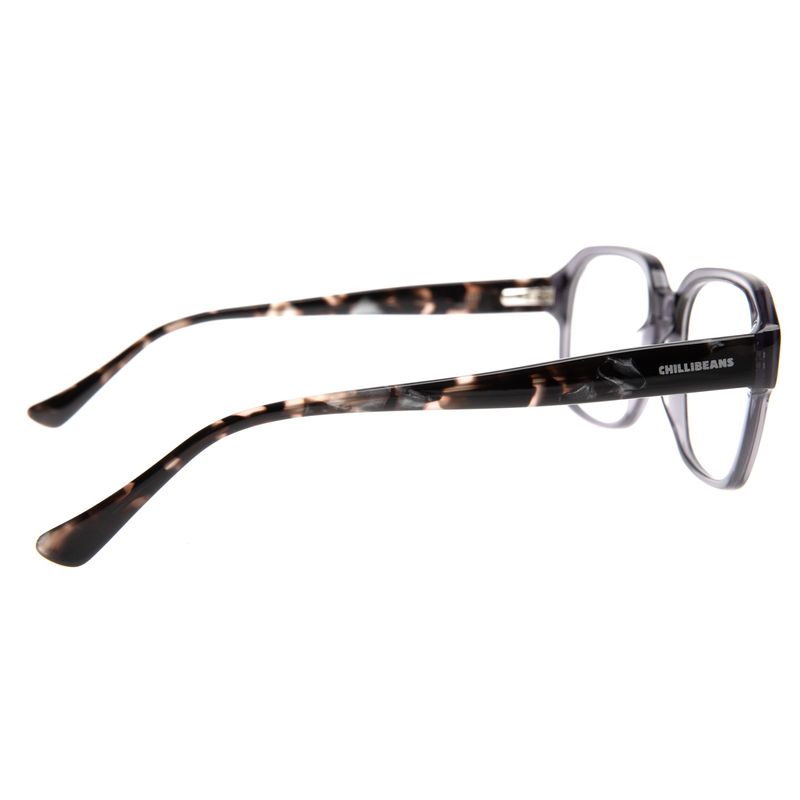 Armação Para Óculos de Grau Masculino Ótica Chilli Beans AC Narrow Cinza LV.AC.0841-0401.2
