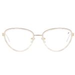 Armação Para Óculos de Grau Feminino Ótica Chilli Beans Gatinho Slim Branco LV.AC.0846-1921.1