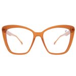 Armação Para Óculos de Grau Feminino Ótica Chilli Beans Max Cat Laranja LV.IJ.0273-3636.1