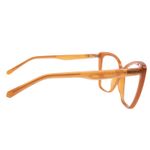 Armação Para Óculos de Grau Feminino Ótica Chilli Beans Max Cat Laranja LV.IJ.0273-3636.2