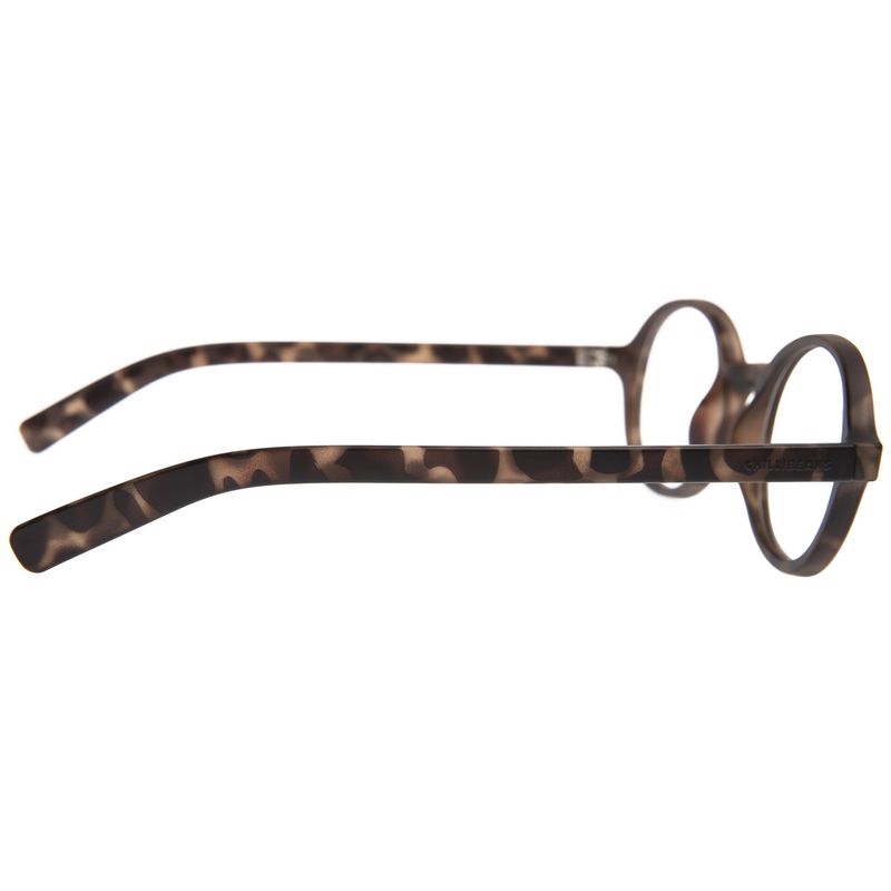 Armação Para Óculos de Grau Masculino Ótica Chilli Beans Redondo TR90 Tartaruga LV.IJ.0286-0606.2
