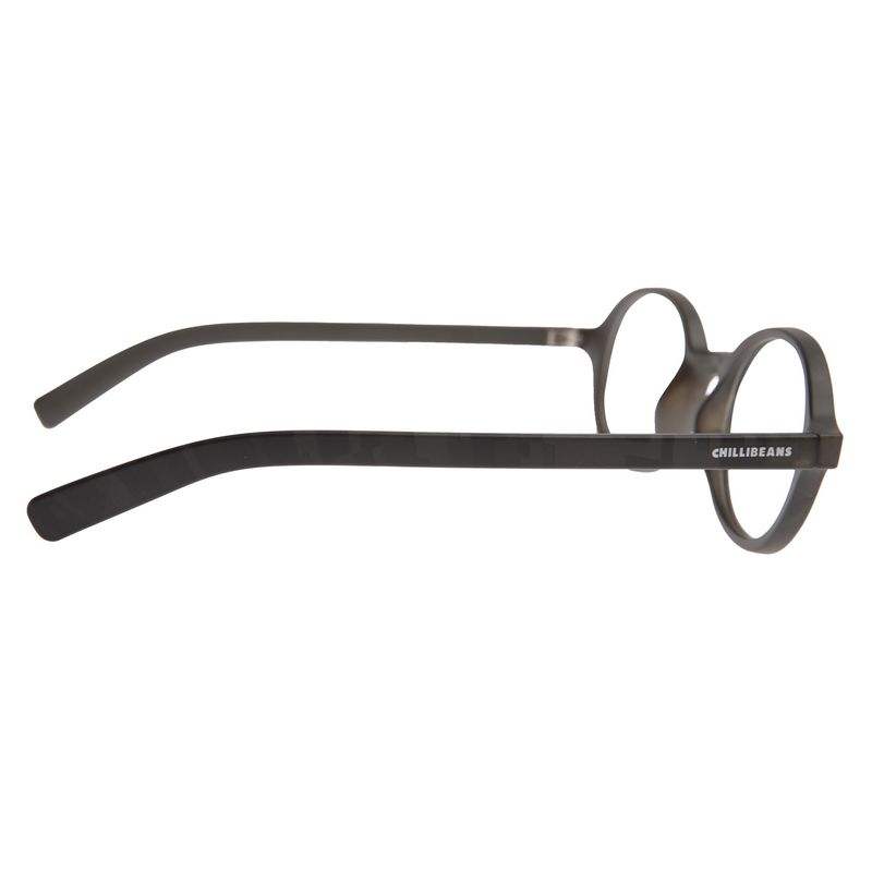 Armação Para Óculos de Grau Masculino Ótica Chilli Beans Redondo TR90 Fosco LV.IJ.0286-0131.2