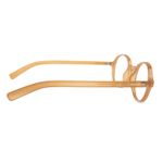 Armação Para Óculos de Grau Masculino Ótica Chilli Beans Redondo TR90 Caramelo LV.IJ.0286-0303.2