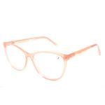 Armação Para Óculos de Grau Feminino Ótica Chilli Beans Gatinho TR90 Bege LV.IJ.0274-2323