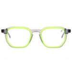 Armação Para Óculos de Grau Masculino Premium Quadrado AC Cinza LV.AC.0905-0404