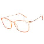 Armação Para Óculos de Grau Feminino Ótica Chilli Beans Quadrado Bege LV.IJ.0231-2395