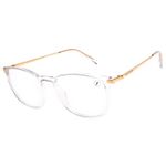 armação para óculos de grau feminino chilli beans quadrado transparente lv.ij.0231.3621