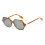 armação para óculos de grau feminino western quadrado wild soul polarizado mostarda lv.mu.0837.1509