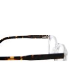 armação para óculos de grau masculino premium quadrado ac transparente lv.ac.0929.3609