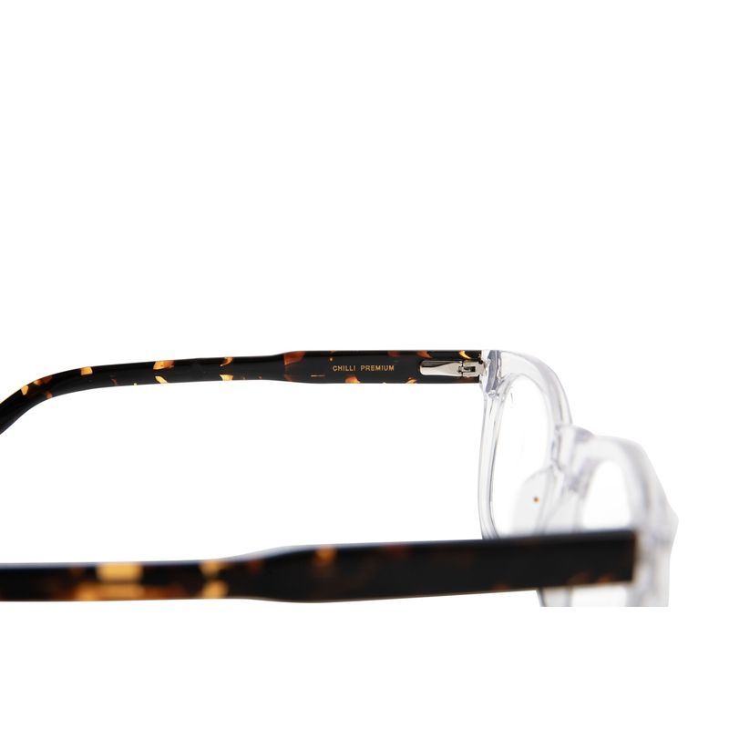 armação para óculos de grau masculino premium quadrado ac transparente lv.ac.0929.3609